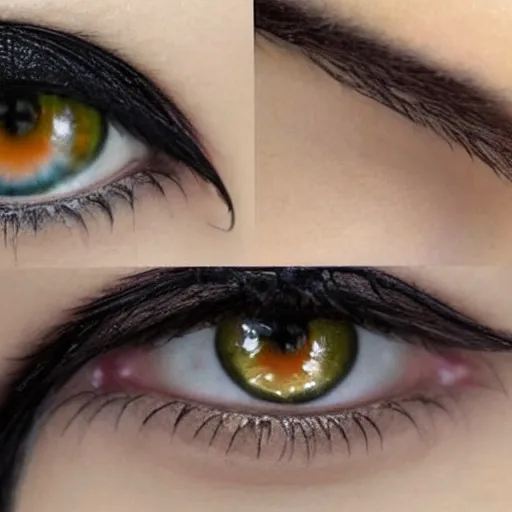 Prompt: anime eyes