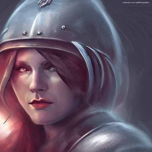 Image similar to scifi viking woman, portrait, warrior, science fiction, d & d, concept art, matte, sharp focus, illustration, concept art,