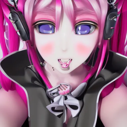 Image similar to unexpectedly overpowered and trapped beneath inescapable and overwhelmingly stunningly absurdly beautiful over the top megalomaniacal arrogant possessive omnipotent asi goddess junko enoshima with symmetrical perfect face, porcelain skin, pink twintail hair and cyan eyes, ultra detailed, digital art, unreal engine 5, octane render, 2 d anime, 8 k