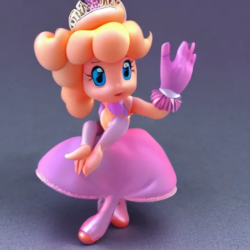 Image similar to photo of princess peach posing, ultra details