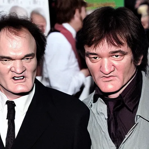 Prompt: quentin tarantino in the harry potter films