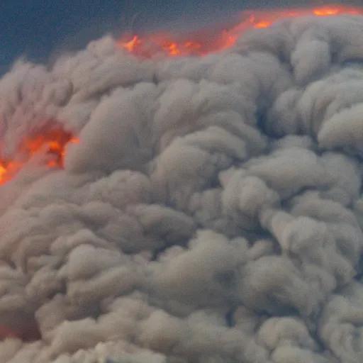 Prompt: leonard hofstadter in south asian volcano eruption news