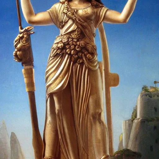 Image similar to the goddess athena