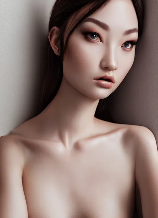 Prompt: a gorgeous female photo, professionally retouched, soft lighting, realistic, smooth face, full body shot, torso, dress, perfect eyes, wide angle, sharp focus on eyes, 8 k high definition, insanely detailed, intricate, elegant, art by stanley lau and jason chan