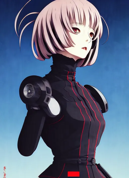 Image similar to ilya kuvshinov anime reol, last exile, murata range, fine detail, perfect anime face, dramatic lighting, dynamic composition, yoshitoshi abe, art deco, cel shading, vivid, rich texture, yoshinari yoh, alphonse mucha, ( ( ( colorful ) ) ),