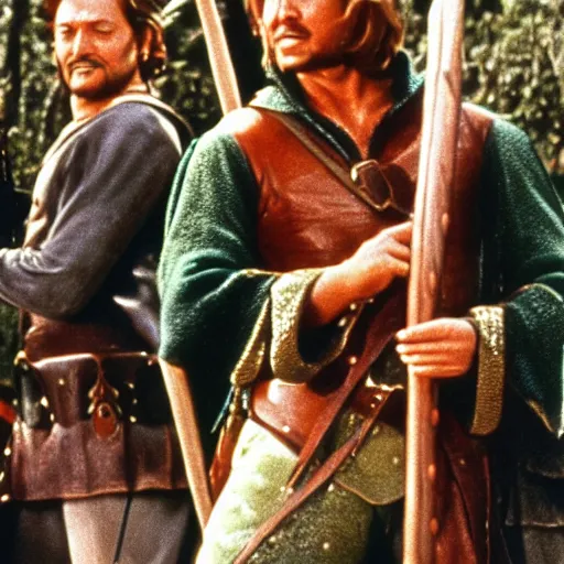 Image similar to still from Disney’s Robin Hood 1973, 4K details