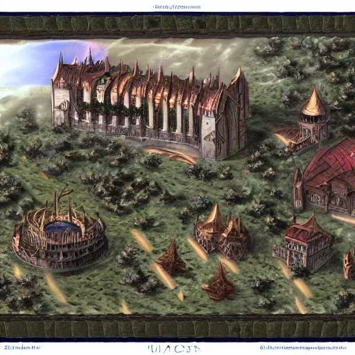 Image similar to ultima online concept art