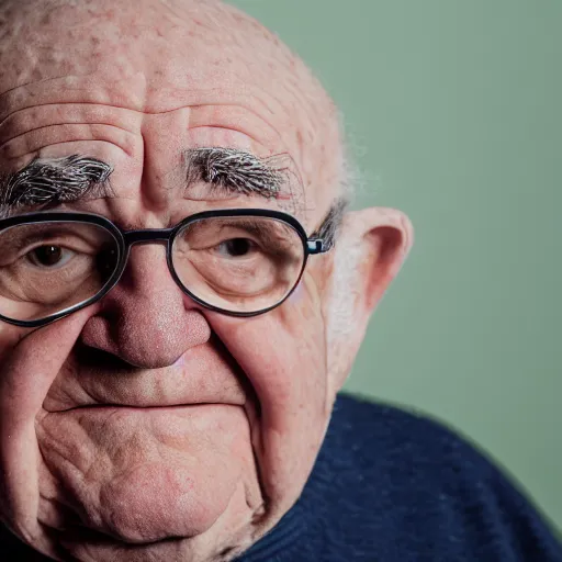 Prompt: ed asner 1960s, XF IQ4, 150MP, 50mm, F1.4, ISO 200, 1/160s, natural light