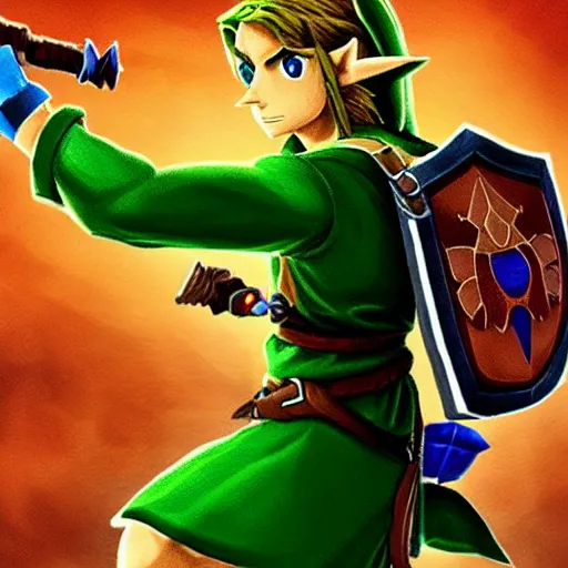 Image similar to Picture of Link - Hero of Time