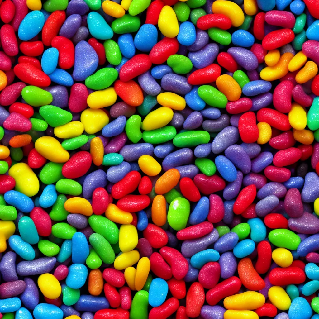 Image similar to pencil drawn jellybeans texture art, 4k