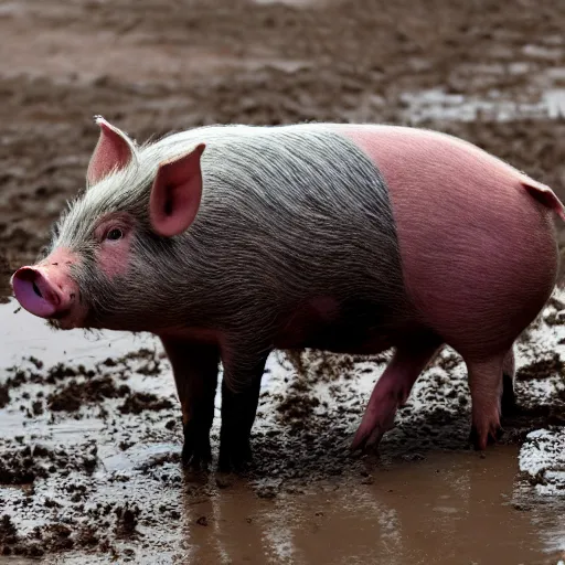 Image similar to pig play in mud