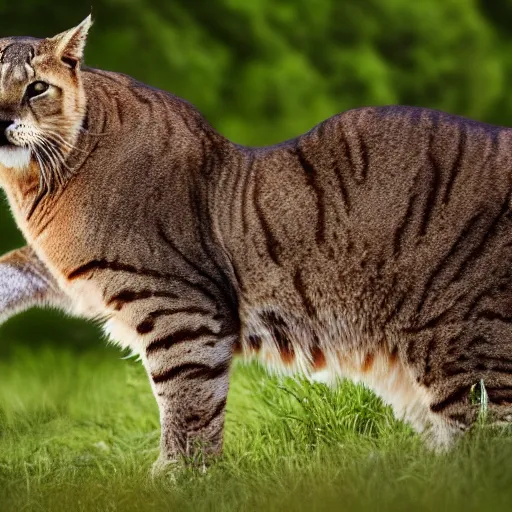 Image similar to wild giant smilodon cat nature photography hd