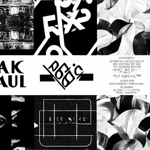 Image similar to black on white typography campaign in style of david rudnick, eric hu, guccimaze, acid, y 2 k, 4 k sharpening,