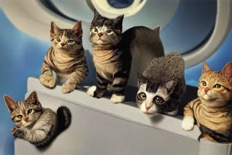 Image similar to star trek cats