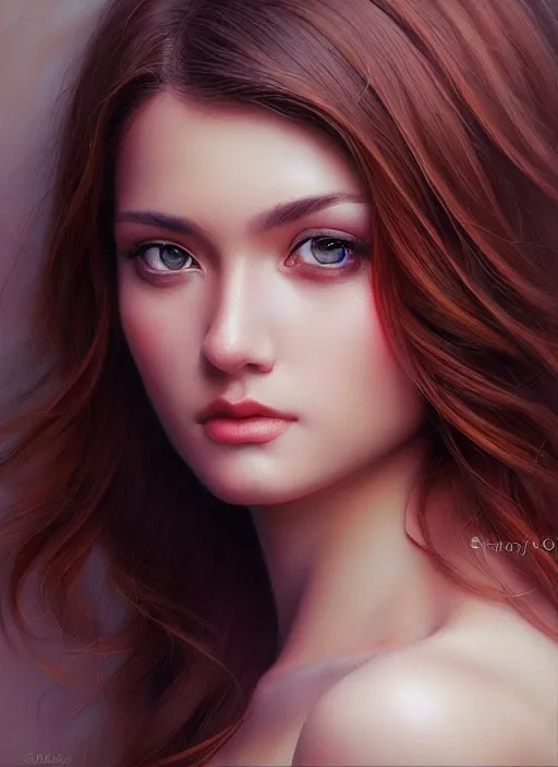 Image similar to photo of a gorgeous young woman in the style of stefan kostic, realistic, sharp focus, 8 k high definition, insanely detailed, intricate, elegant, art by stanley lau and artgerm