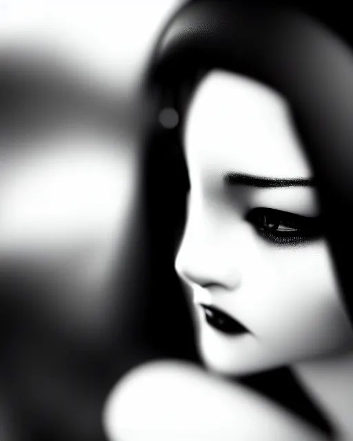 Prompt: black and white dreamy young beautiful female artificial intelligence, cinematic, rim light, bokeh, photo - realistic, elegant, high detail, 8 k, masterpiece, iris van herpin, yoji shinkawa, photo taken in 1 9 3 0