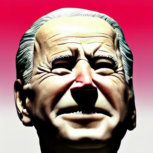 Prompt: Joe Biden made of clay