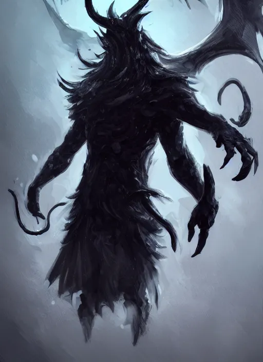 Image similar to a highly detailed illustration of fierce korean man with bowl cut black hair wearing tie with giant black claws, evil wielding giant black fog claws pose, foggy lovecraftian black mist surrounding background, perfect face, intricate, elegant, highly detailed, centered, digital painting, artstation, concept art, smooth, sharp focus, league of legends concept art, wlop.