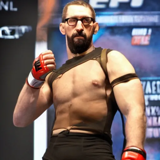 Image similar to gordon freeman in the ufc