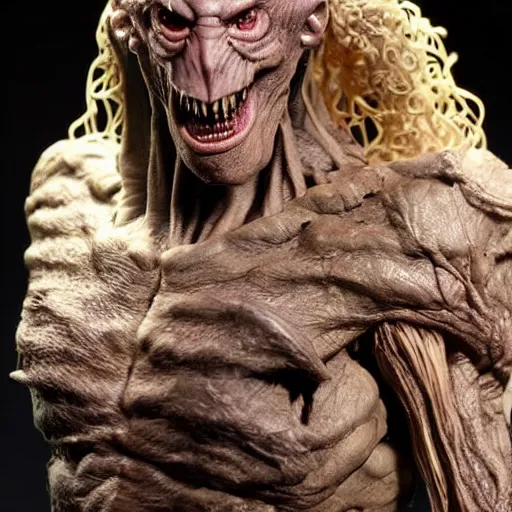 Image similar to darkness maquette from ridley scott's legend, creature design by rob bottin, highly detailed - h 6 4 0