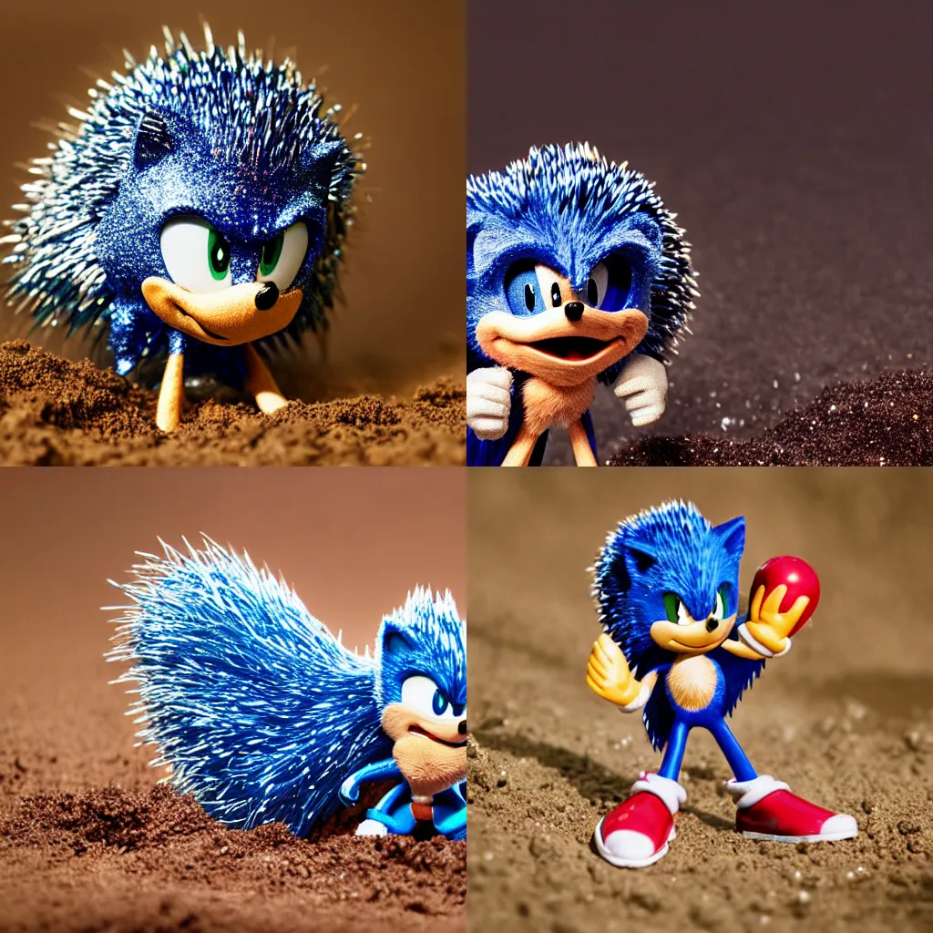 Movie Sonic if he were 10% more realistic by philkallahar on