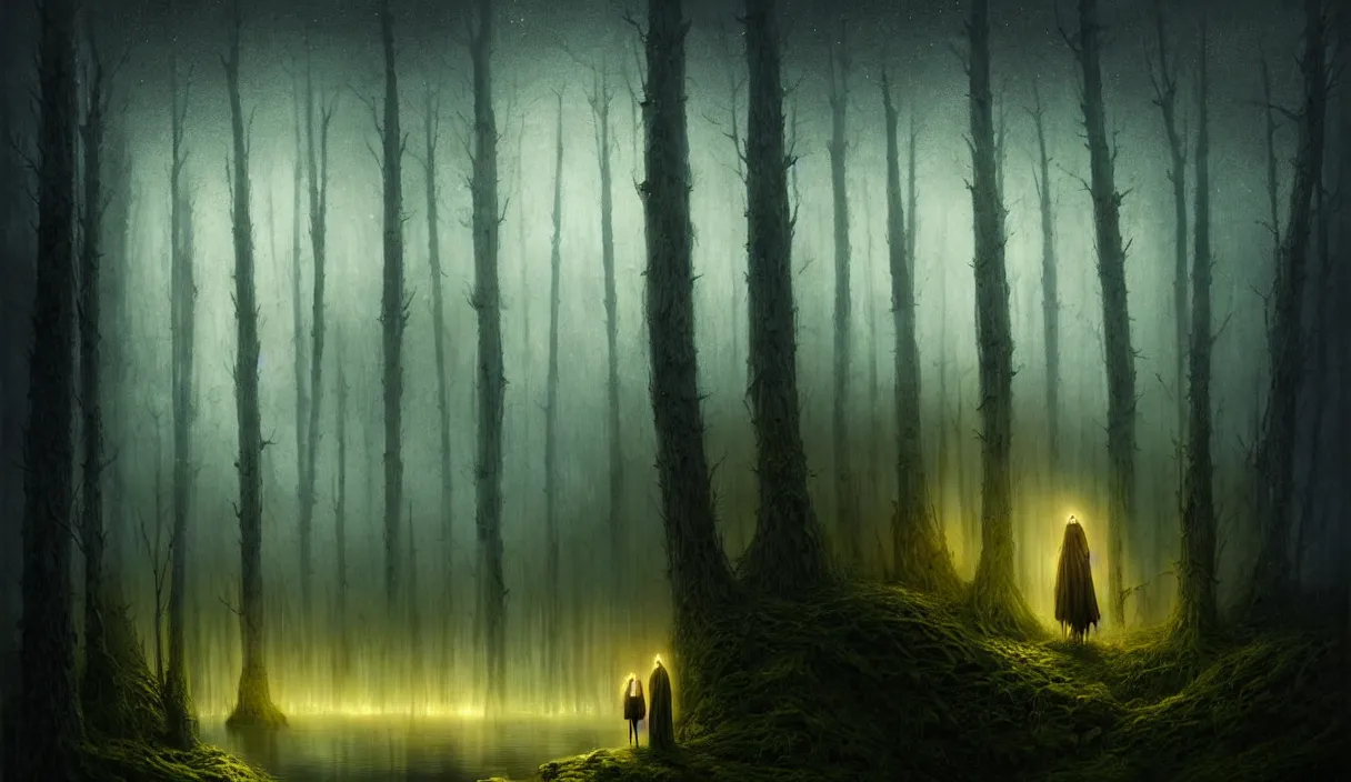 Prompt: epic professional digital art of hungry eyes, chartreuse ambient light, painted, mysterious, cinematic boreal scene, eerie, mythic, detailed, intricate, grand, leesha hannigan, wayne haag, reyna rochin, ignacio fernandez rios, mark ryden, van herpen, artstation, cgsociety, epic, stunning, gorgeous, much wow