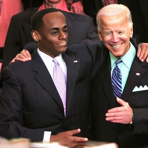 Prompt: joe biden dressed like soulja boy in 2006