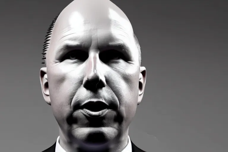 Prompt: peter dutton made out of a humanoid nervous system with large meaty spikes all over the body, cinematic, volumetric lighting, f 8 aperture, cinematic eastman 5 3 8 4 film, photorealistic