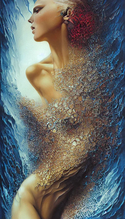 Image similar to The end of an organism, by Karol Bak