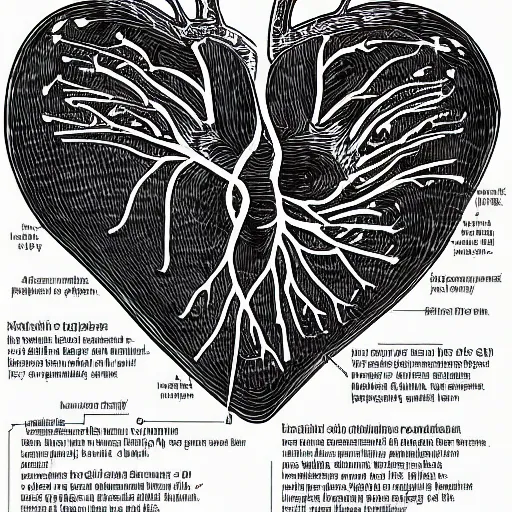 Image similar to anatomy of the heart by netter md, jackson pollock
