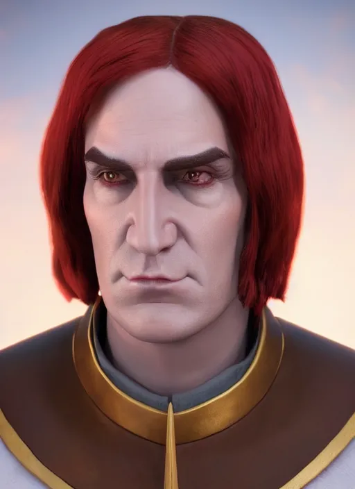 Image similar to An epic fantasy comic book style portrait painting of Lord Farquaad. Unreal 5, DAZ, hyperrealistic, octane render, cosplay, RPG portrait, dynamic lighting