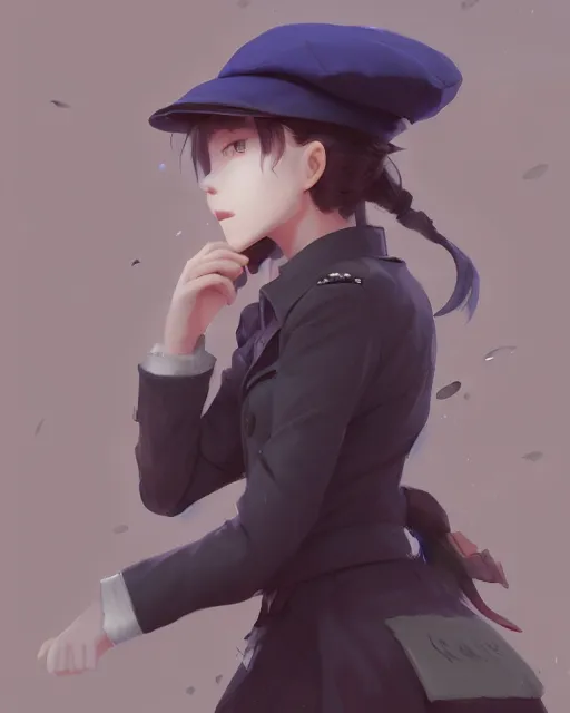 Prompt: girl with beret, sharp details, sharp focus, elegant, highly detailed, illustration, by Jordan Grimmer and greg rutkowski and PiNe(パイネ) and 薯子Imoko and 香川悠作 and wlop and maya takamura, intricate, beautiful, Trending artstation, pixiv, digital Art