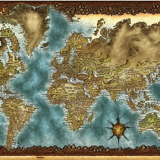 Image similar to dnd fantasy world map tumblr