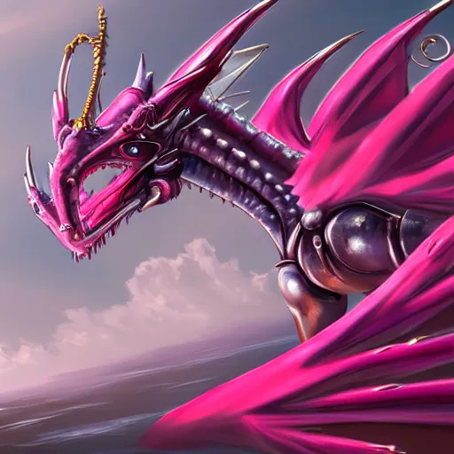 Image similar to very close up foot shot, detailed foot shot, hyperdetailed elegant beautiful stunning anthropomorphic hot mecha female dragon showing detailed sharp dragon claws close to camera, laying on beach, soft pads, sharp silver armor, fuchsia skin, feet art, warframe destiny fanart, giantess art, dragon paws, furaffinity, deviantart, octane, ekasportal