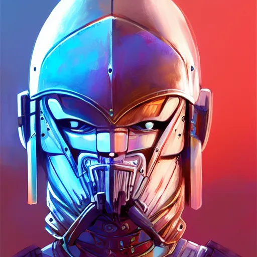 Image similar to cyberpunk viking helmet mask warrior goddess robot ninja fantasy, art gta 5 cover, official fanart behance hd artstation by jesper ejsing, by rhads, makoto shinkai and lois van baarle, ilya kuvshinov, ossdraws