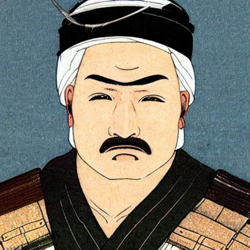 Image similar to closeup portrait of Raiden Shogun Converts to Islam