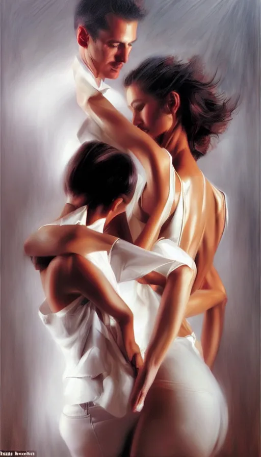 Image similar to the two complementary forces that make up all aspects and phenomena of life, by Rob Hefferan