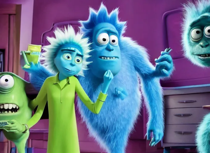 Prompt: film still of rick sanchez in the monsters inc movie 4 k,,,,,,,,,,,,,,,,,,,,,,,,,,,,,,,,,,,,,,,,,,,,,,,, rick and morty