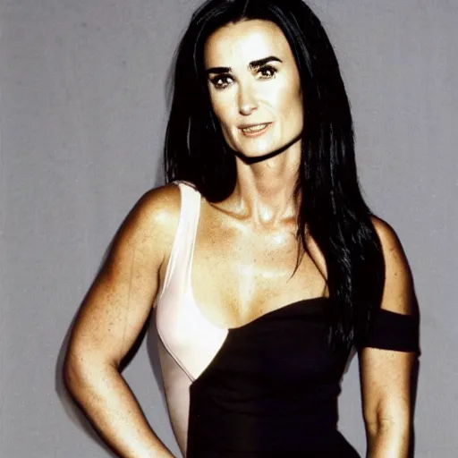 Image similar to demi moore by chelsea bonestell