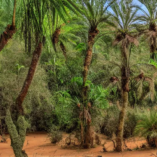 Image similar to rainforest in the desert