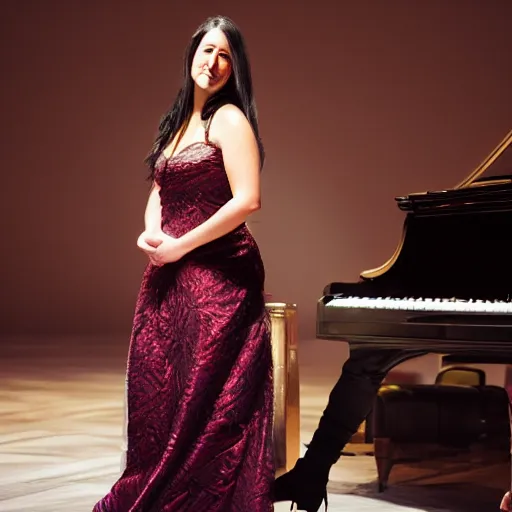 Prompt: professional portrait photography of vanessa carlton in an opera in 2 0 2 1