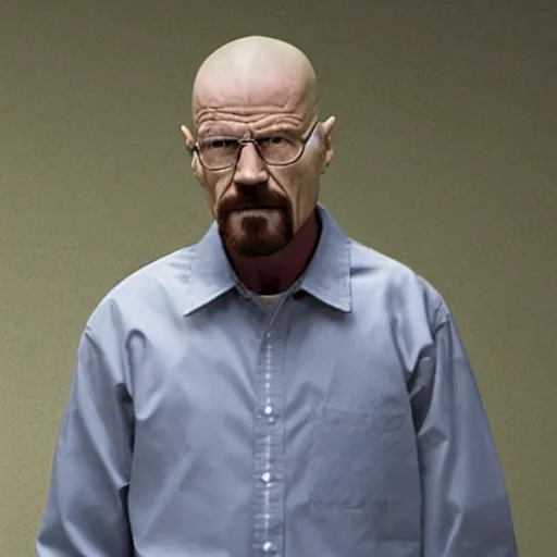 Image similar to walter white as giga chad