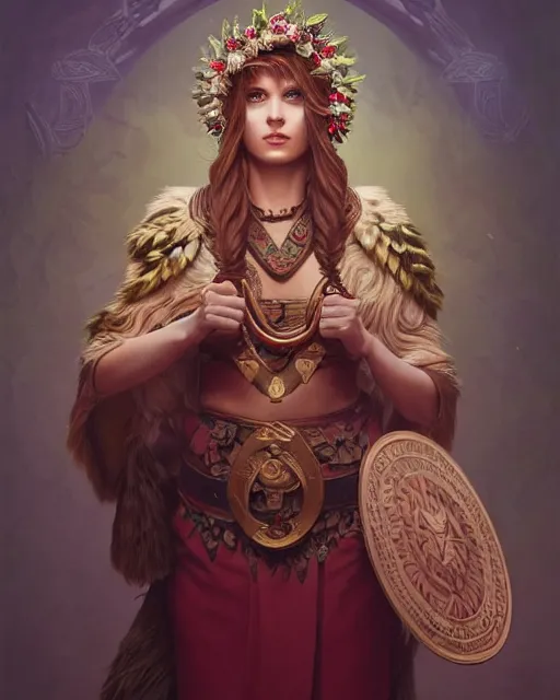 Prompt: a caracal wearing laurel wreath and a toga, photography of kurzgesagt, deep focus, d & d, intricate, elegant, highly detailed, digital painting, artstation, concept art, matte, sharp focus, illustration, hearthstone, art by artgerm and greg rutkowski and alphonse mucha