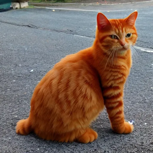 Prompt: ginger cat