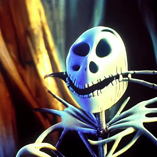 Image similar to animated film still of jerma in the nightmare before christmas, hyperrealistic, ultra realistic, realistic, highly detailed, epic, hd quality, 8k resolution, body and headshot, film still