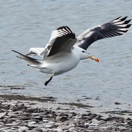 Prompt: Steven Seagal as a seagull