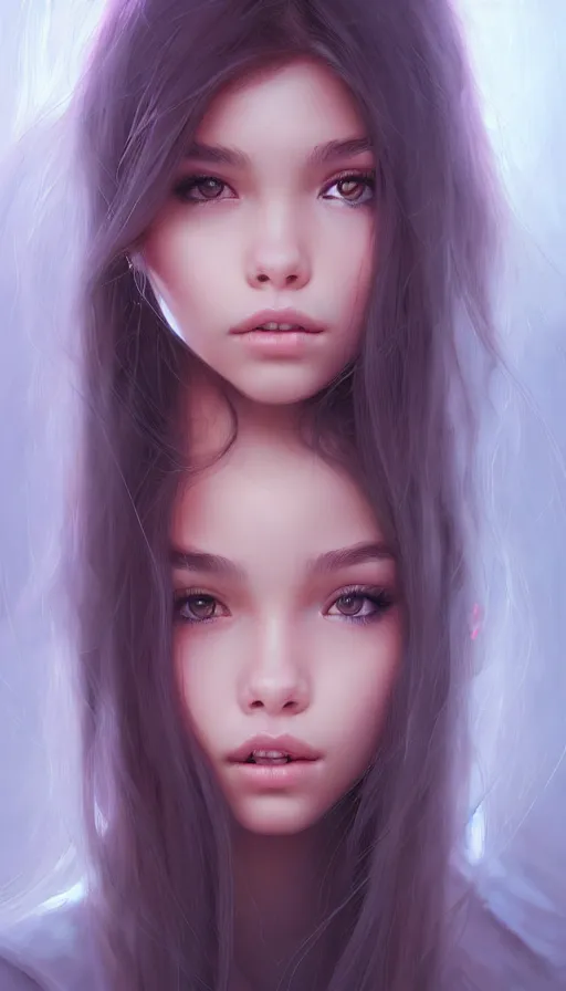 Image similar to madison beer girl portrait, made by stanley artgerm lau, wlop, rossdraws, james jean, andrei riabovitchev, marc simonetti, yoshitaka amano, beksinski artstation, cgsociety