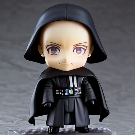 Image similar to nendoroid darth sidious, detailed, custom