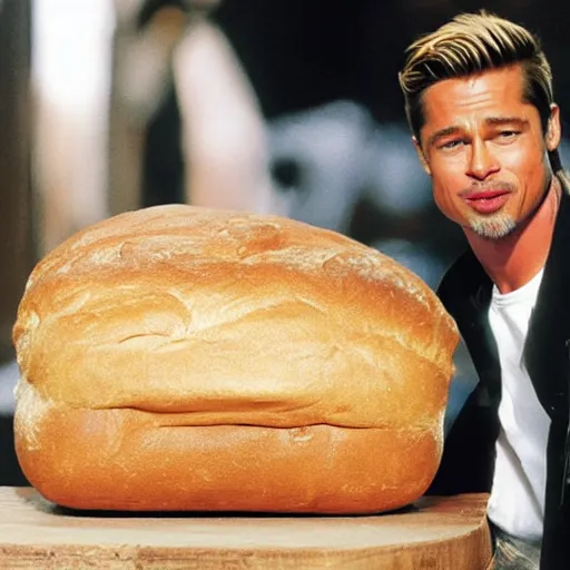 brad pitt as a loaf of bread Stable Diffusion OpenArt