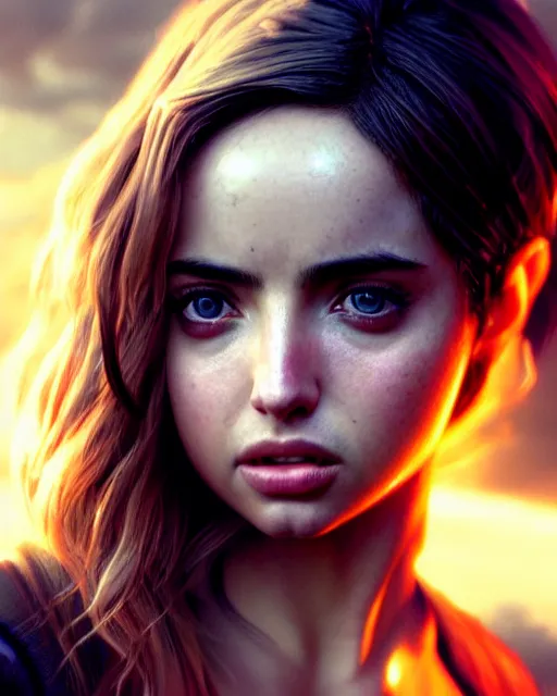 Image similar to photo of ana de armas as joi, film still, dslr, by greg rutkowski, enoch bolles, ross tran, artgerm, wlop glossy skin, pearlescent, very coherent, cute